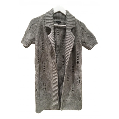 Pre-owned Theory Knitwear In Grey