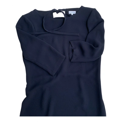 Pre-owned Claudie Pierlot Spring Summer 2019 Mid-length Dress In Blue