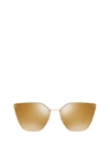 PRADA PR 68TS PALE GOLD SUNGLASSES,PR 68TS ZVN5N2