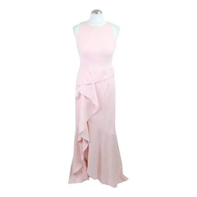 Pre-owned Adrianna Papell Maxi Dress In Pink
