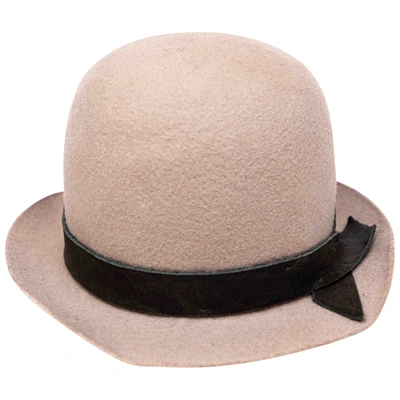 Pre-owned Brunello Cucinelli Wool Hat In Beige
