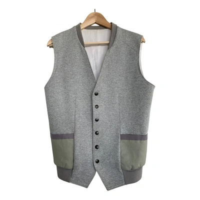 Pre-owned Alexander Mcqueen Knitwear & Sweatshirt In Grey