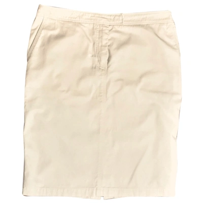 Pre-owned Moncler Skirt In Beige