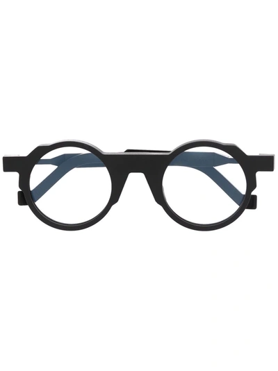 Vava Eyewear Bl0015 Round Glasses In Black