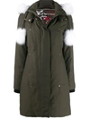Moose Knuckles Piumino Parka Stirling In Green