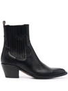 BUTTERO POINTED ANKLE-LENGTH BOOTS