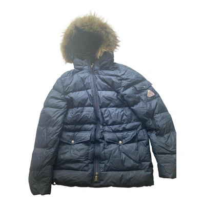 Pre-owned Pyrenex Puffer In Blue