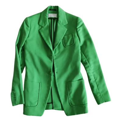 Pre-owned Maison Margiela Blazer In Green