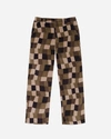 STUSSY WOBBLY CHECK TROUSER,216119-1001