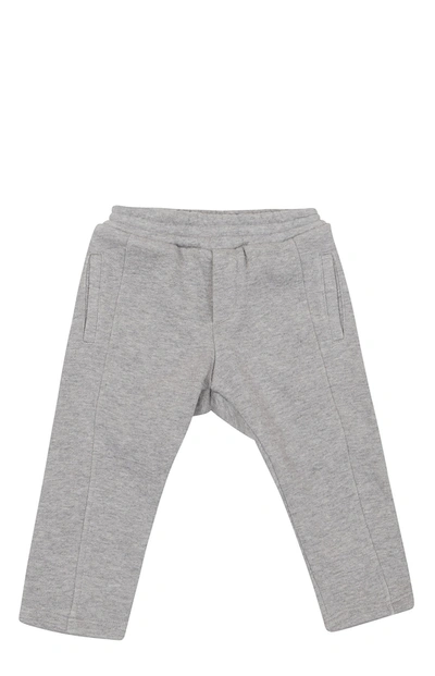 Balmain Kids Logo Printed Sweatpants In Grey