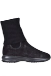 HOGAN INTERACTIVE SOLE SUEDE ANKLE-BOOTS