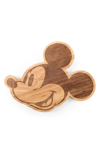 Picnic Time Mickey Mouse Cutting Board In Brown