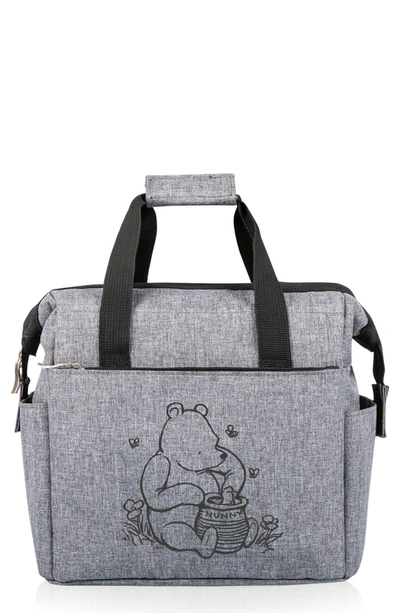 Picnic Time Winnie The Pooh On The Go Lunch Bag In Gray