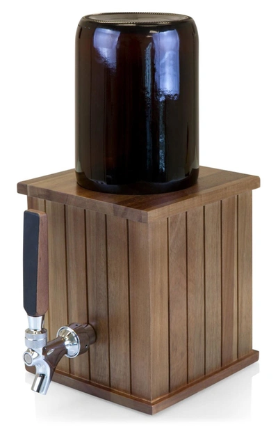 Picnic Time Growler Tap With 64oz. Jug In Brown