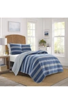 NAUTICA SALTMARSH STRIPE QUILT 3-PIECE SET