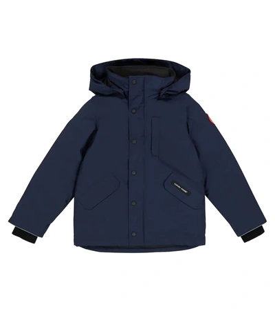 Canada Goose Down Jacket In Blue