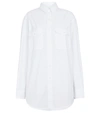 Wardrobe.nyc Wardrobe. Nyc Cotton Poplin Shirt Dress In White