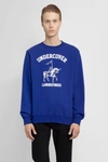 Undercover Cotton Fleece Graphic Sweatshirt In Blue