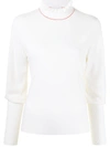 CHLOÉ HIGH-NECK WOOL JUMPER