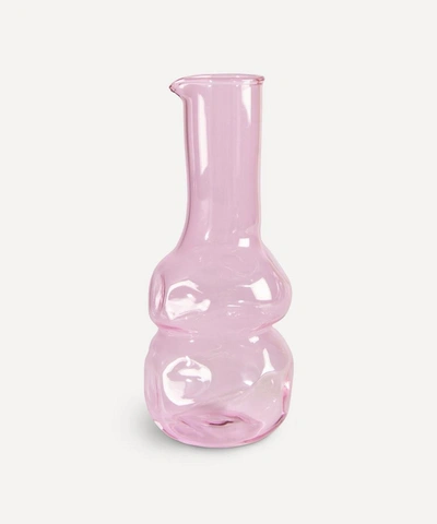 Klevering Clay Carafe In Pink