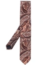 LARDINI PAISLEY-PRINT TIE