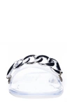 Chinese Laundry Midsummer Slide Sandal In Clear Faux Leather