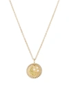 DAVID YURMAN 18KT YELLOW GOLD CABLE COLLECTIBLES MOON AND STARS SAPPHIRE AND DIAMOND NECKLACE