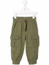 STELLA MCCARTNEY DRAWSTRING CARGO TROUSERS