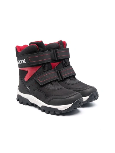 Geox Kids' J Himalaya Snow Boots In Black