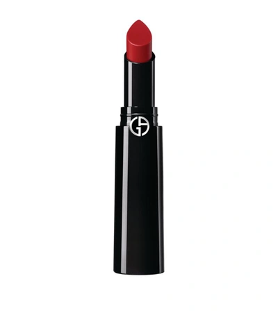 Armani Collezioni Lip Power Vivid Color Long Wear Lipstick In Red