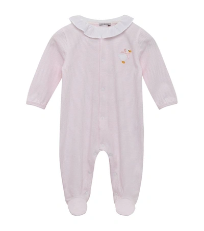 Trotters Little Duckling All-in-one (0-9 Months) In Pink