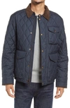 Polo Ralph Lauren Quilted Water-repellent Jacket In Blue
