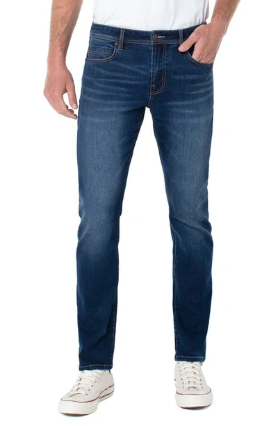Liverpool Los Angeles Kingston Modern Straight Jeans In Thompson In Linton