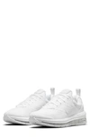 Nike Kids' Air Max Dna Shoe In White/ White/ White