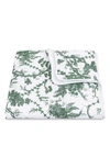 Matouk San Cristobal Cotton Duvet Cover In Green