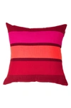 Bole Road Textiles Paleta Accent Pillow In Fuchsia