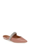 Kurt Geiger Princely Crystal Embellished Mule In Pink Multi