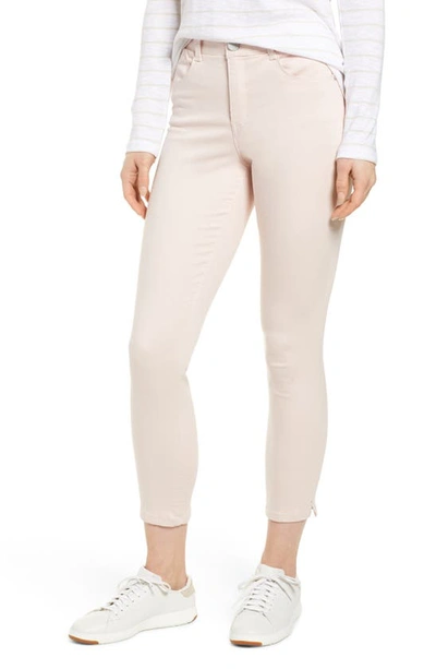 Wit & Wisdom Ab-solution High Waist Ankle Skinny Trousers In Crystal Pink