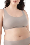 True & Co. True Body Lift Scoop Full Cup Soft Form Band Bra In Mink