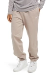 Nike Lab Fleece Joggers In Malt/ White