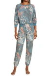 Honeydew Intimates Star Seeker Brushed Jersey Pajamas In Laurel Leaves