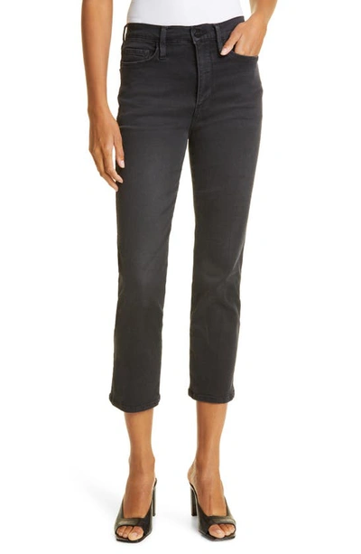 Frame Le Pixie Sylvie High Waist Slim Straight Leg Jeans In Kerry