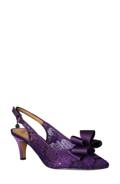 J. RENEÉ J.RENÉE YAZMINE POINTED TOE SLINGBACK PUMP YAZMIN-FAPUR