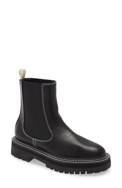 Billini Valeska Chelsea Boot In Black/ White