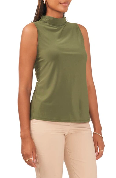 Chaus Sleeveless Top In Olive Green