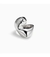 AGMES STERLING SILVER TURNER RING