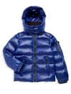 Sam Kids' Boy's Glacier Down Puffer Jacket In Pacific