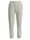 Les Tien Cotton-fleece Track Pants In Heather Grey