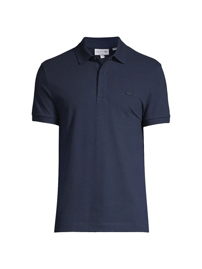 Lacoste Men's Short-sleeve Polo Shirt In Navy