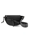 Loewe Women's Mini Gate Dual Leather Shoulder Bag In Black